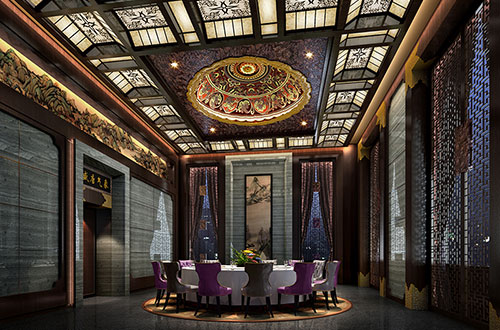 宁夏低调奢华的新中式酒店设计效果图