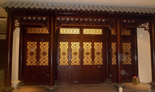宁夏传统仿古门窗浮雕技术制作方法